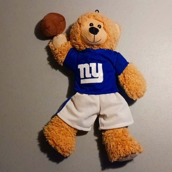 New York Giants Teddy Bear Stuffed Animal Gift Toy #eshopchicago - Picture 1 of 2
